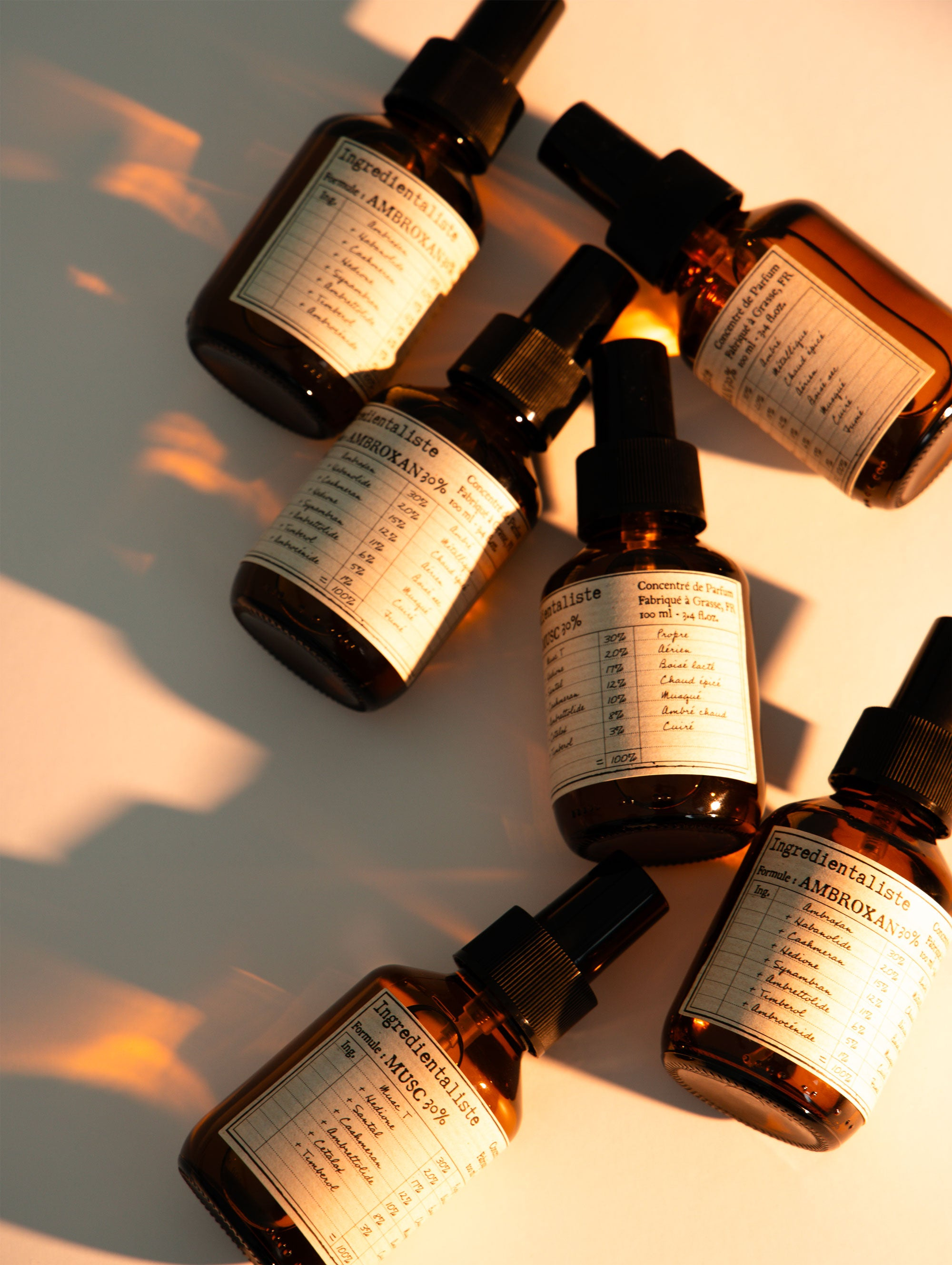 Collection de parfums clean et vegan Ingredientaliste