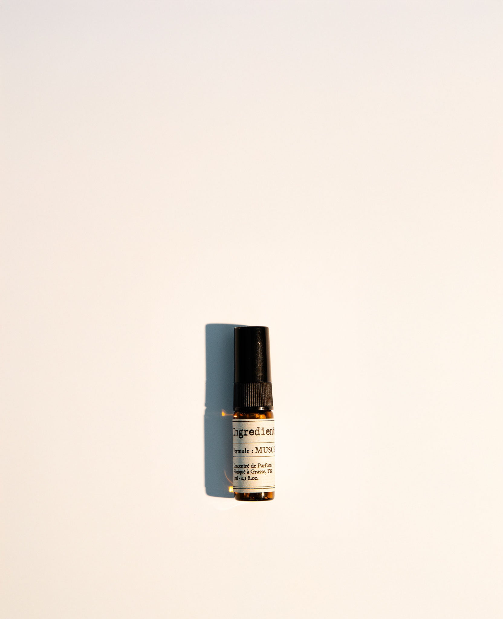 Échantillon Musc 3 ml Ingredientaliste, parfum clean et enveloppant.